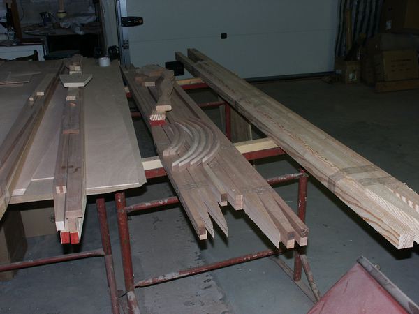 Building a canoe, joining the panels