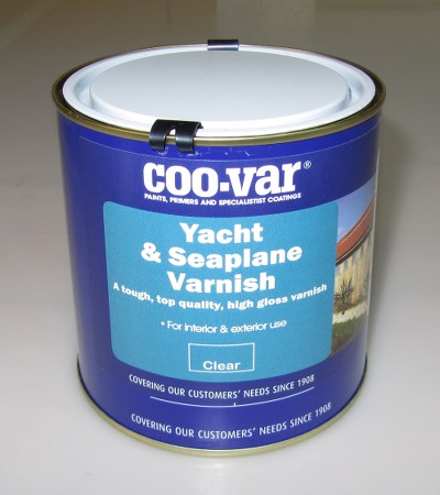 A high gloss, marine quality single-pot Coo-Var yacht varnish