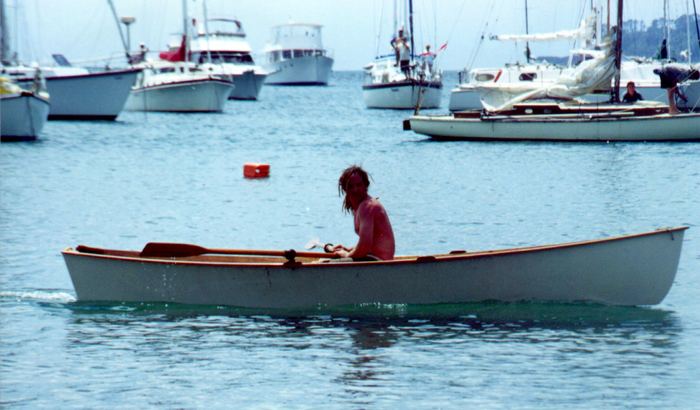 Plans for a seagull rowing boat